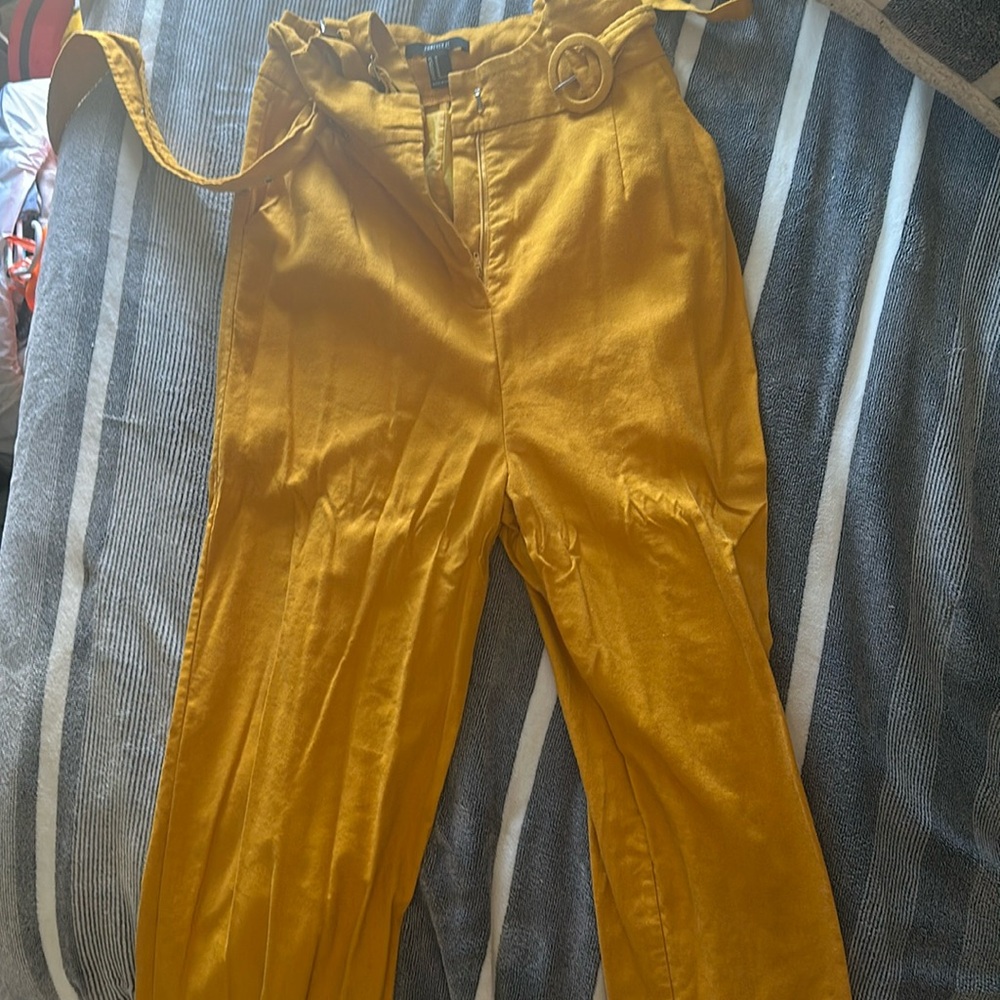 Forever 21 Overall Pants with Belt